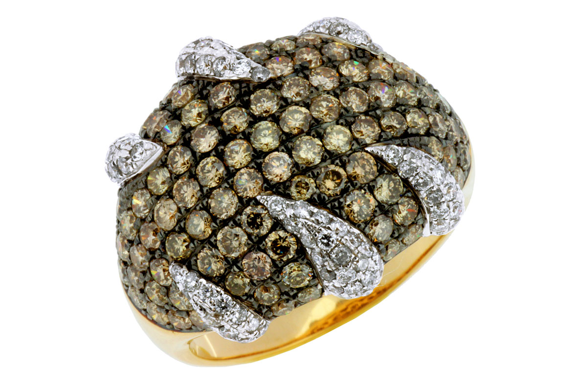 DIAMOND MOCHA DIAMOND RING