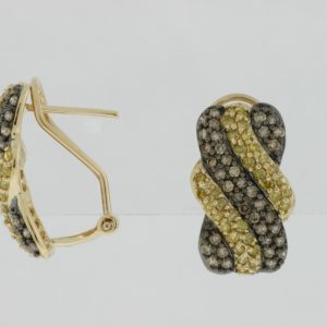 FANCY DIAMOND EARRING