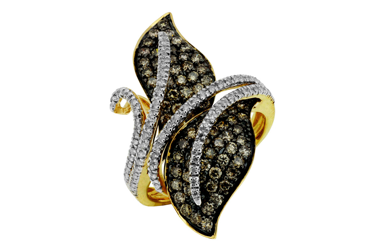 DIAMOND & MOCHA DIAMOND RING