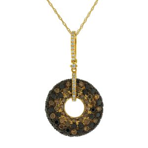 MULTI COLOR DIAMOND PENDANT