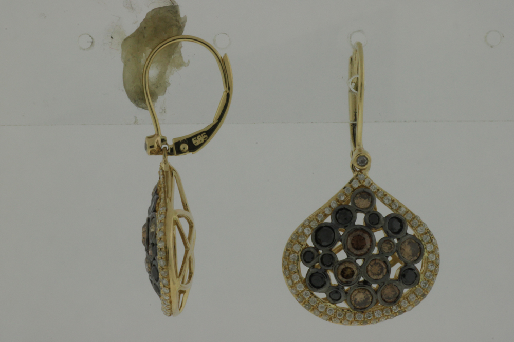 FANCY DIAMOND EARRING