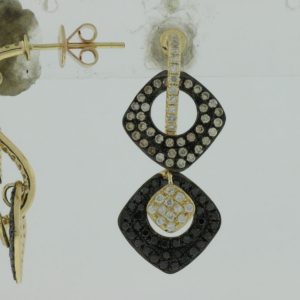 MULTI COLOR DIAMOND EARRING