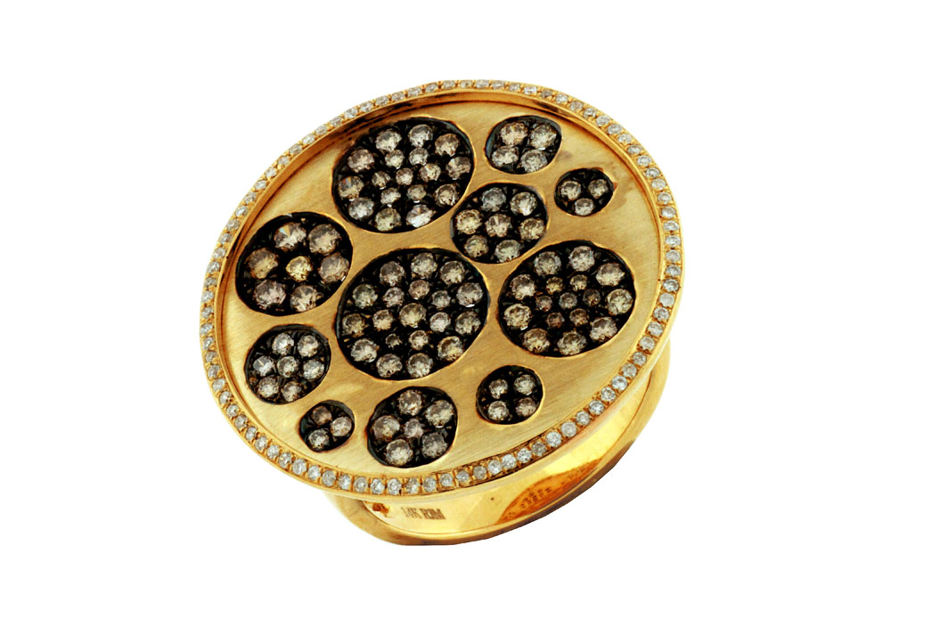 DIAMOND & MOCHA DIAMOND RING