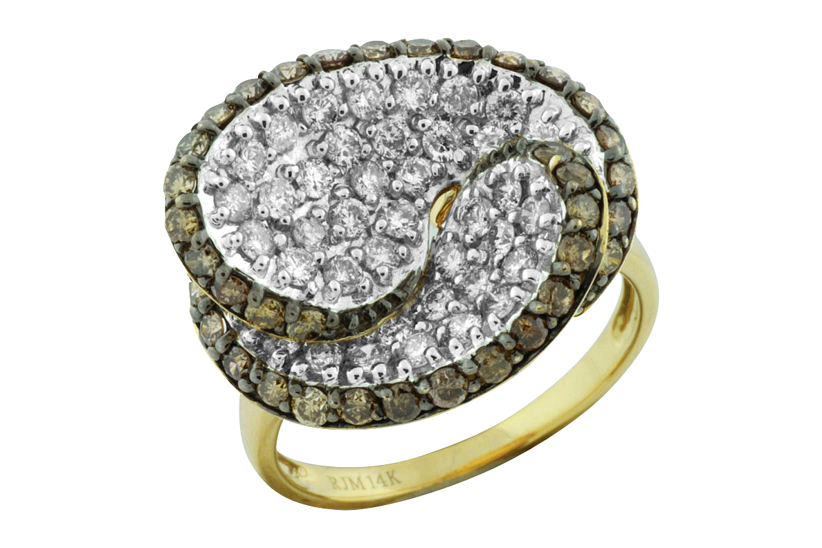 DIAMOND & MOCHA DIAMOND RING