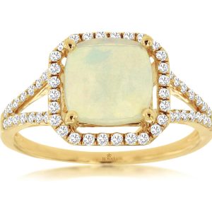 OPAL & DIAMOND RING