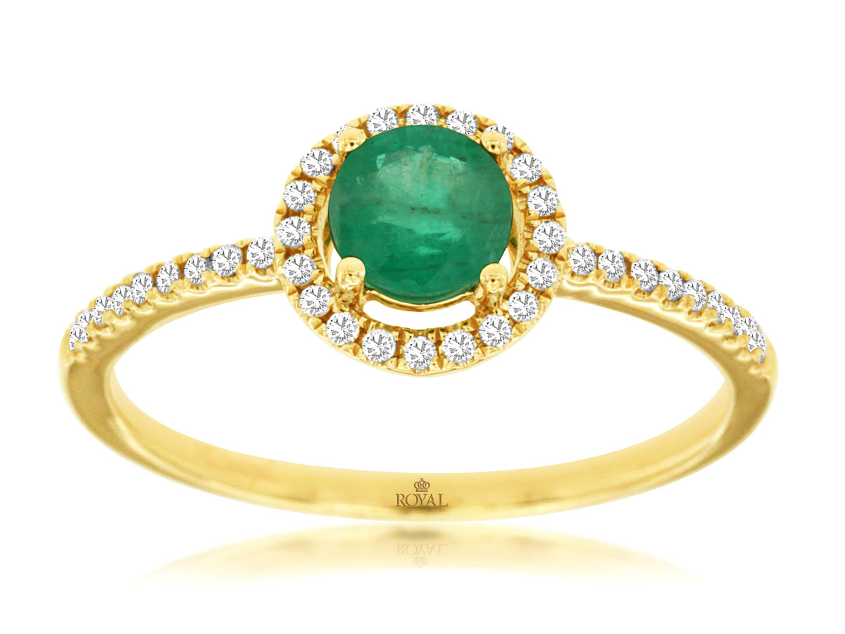 EMERALD & DIAMOND RING