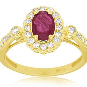 RUBY & DIAMOND RING