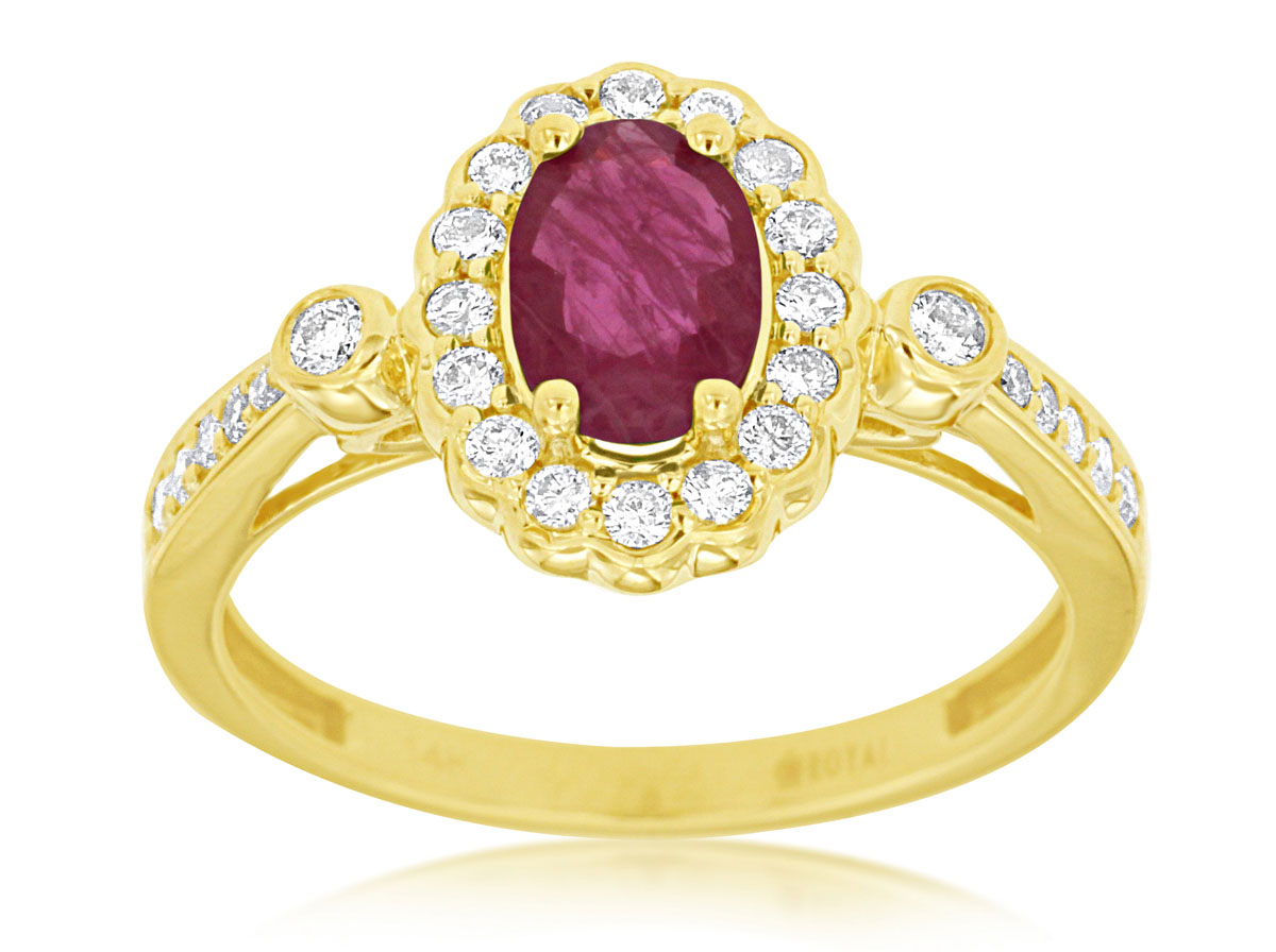 RUBY & DIAMOND RING
