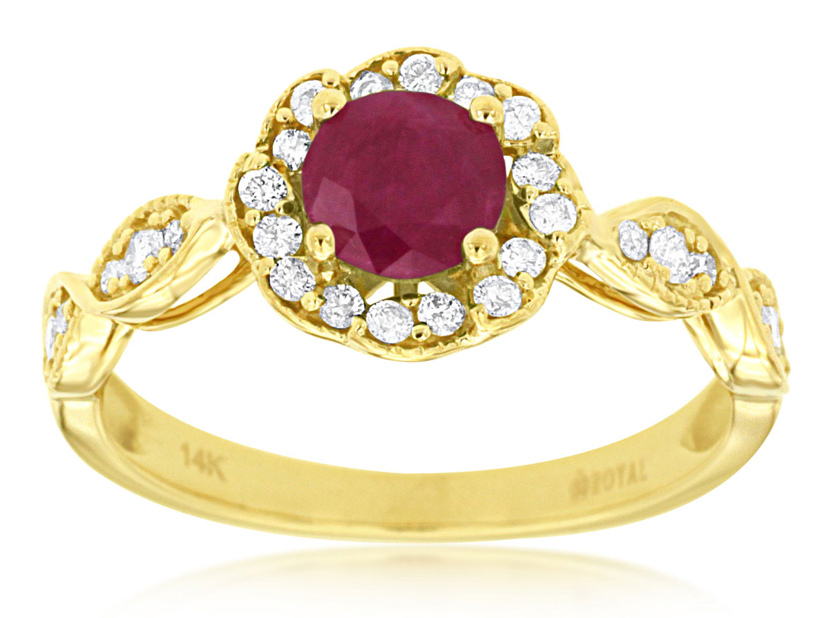 RUBY & DIAMOND RING