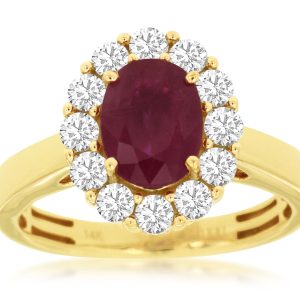 RUBY & DIAMOND RING