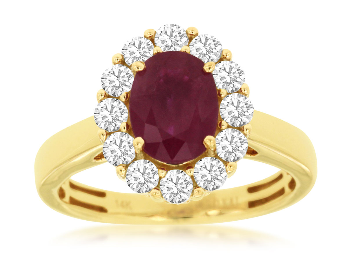 RUBY & DIAMOND RING