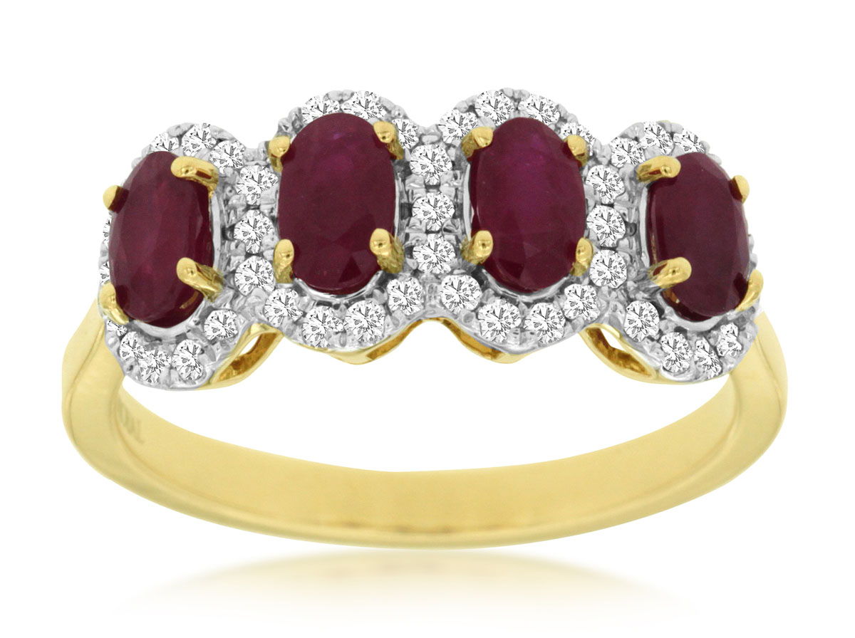 RUBY & DIAMOND RING