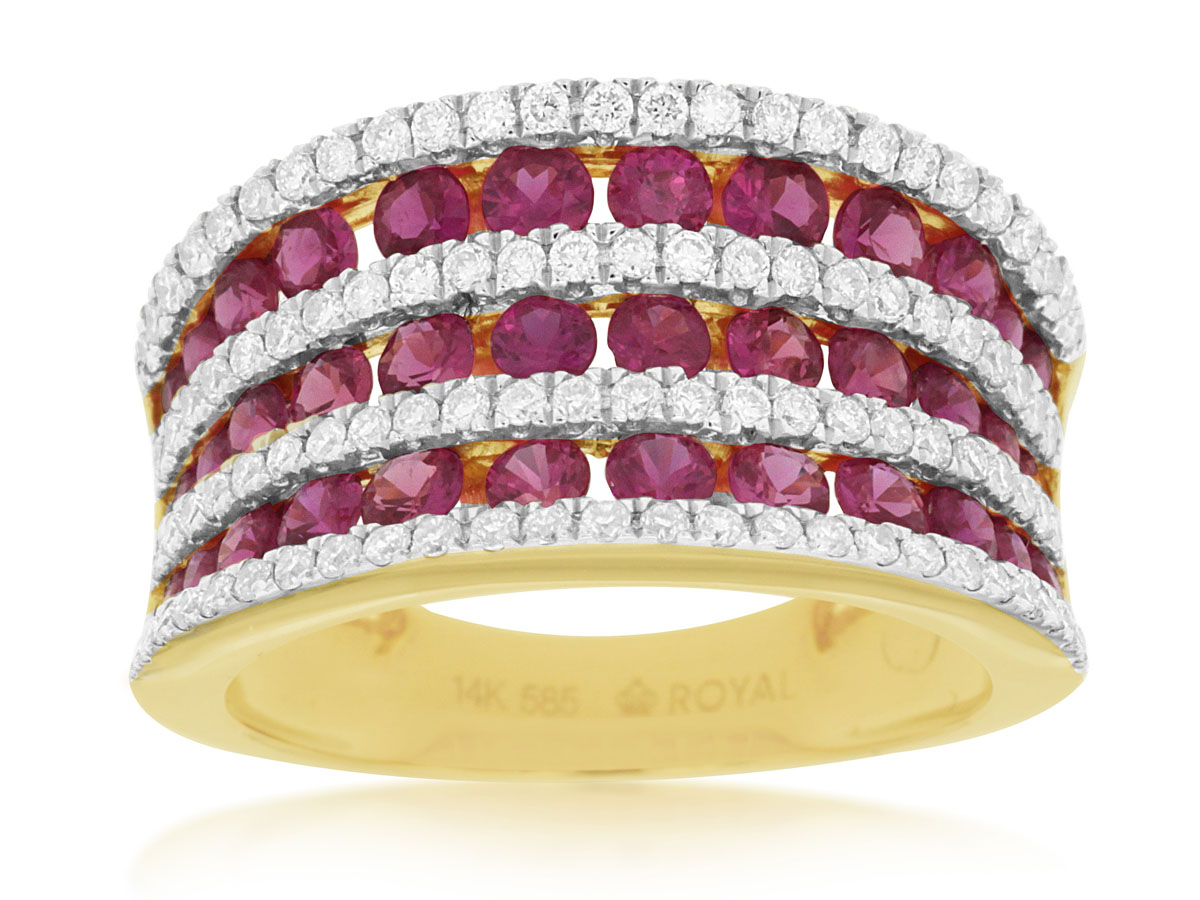 RUBY & DIAMOND RING