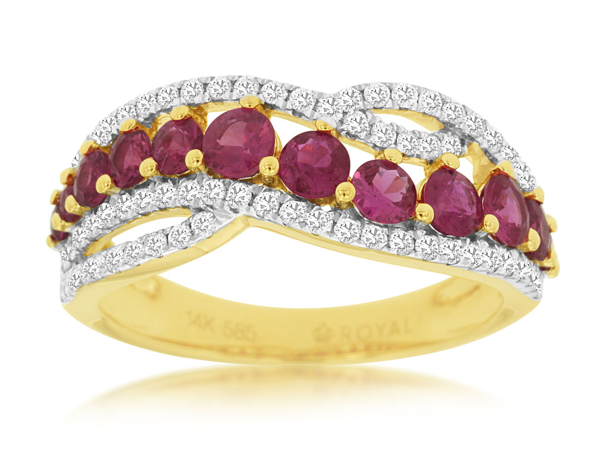 RUBY & DIAMOND RING
