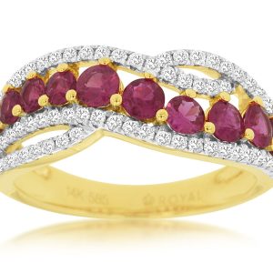 RUBY & DIAMOND RING