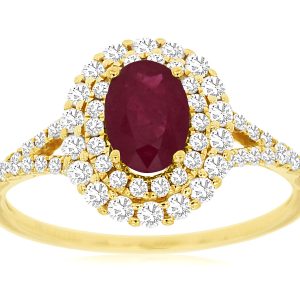 RUBY & DIAMOND RING