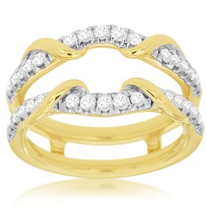 LADIES DIAMOND INSERT RING