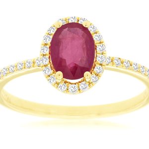 RUBY & DIAMOND RING