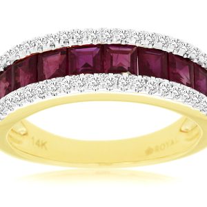 RUBY & DIAMOND RING