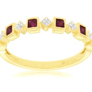 RUBY & DIAMOND RING