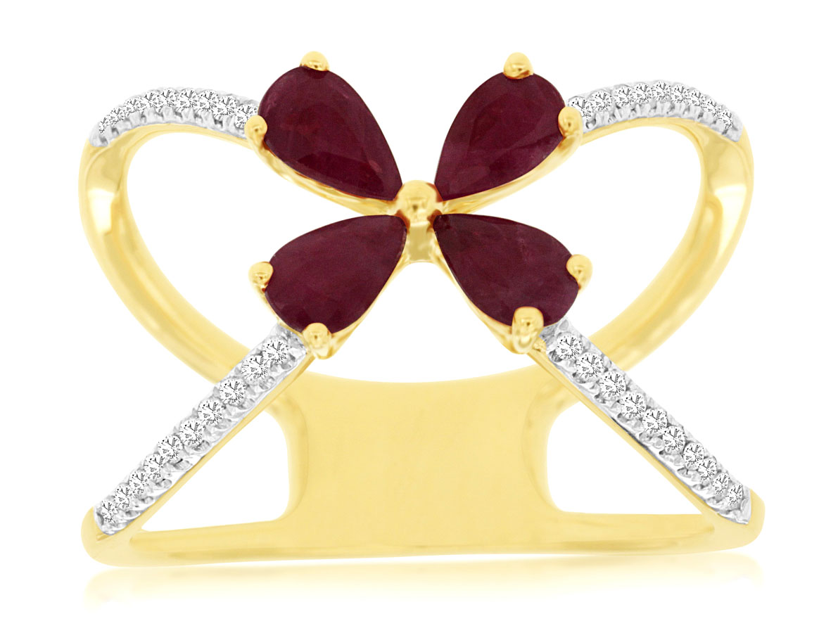 RUBY & DIAMOND RING