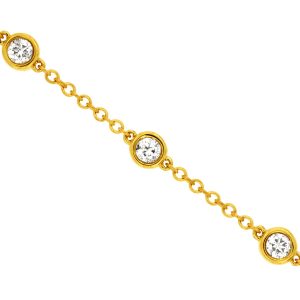 DIAMOND 5 STATION BRACELET