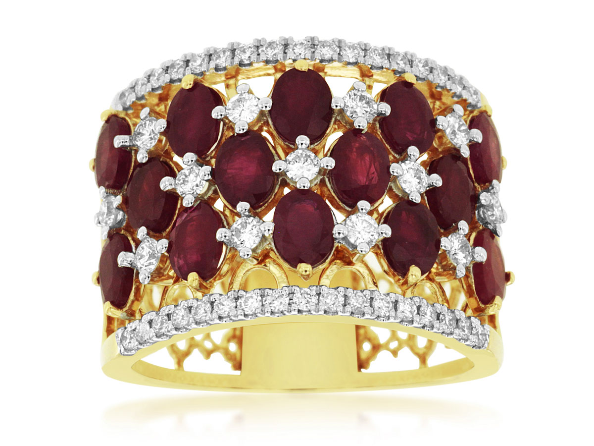 RUBY & DIAMOND RING
