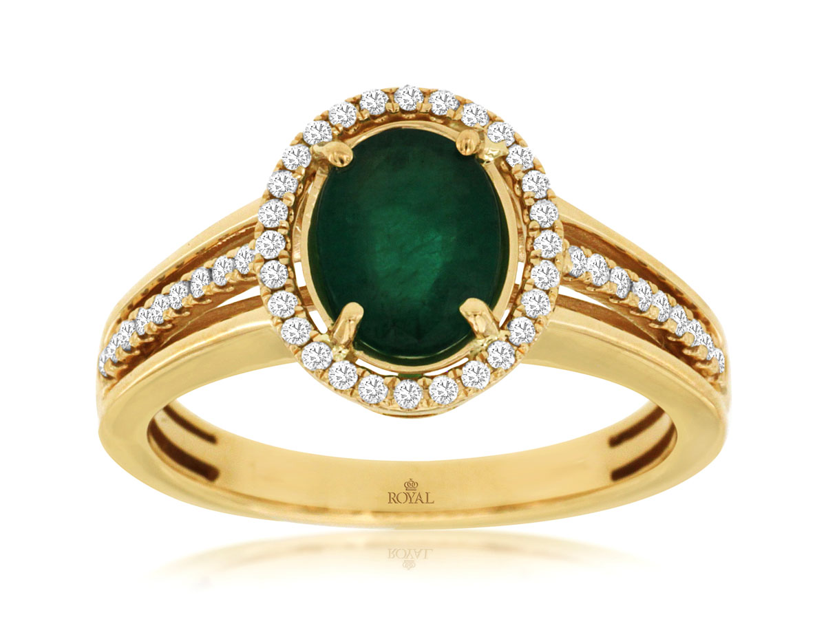 EMERALD & DIAMOND RING