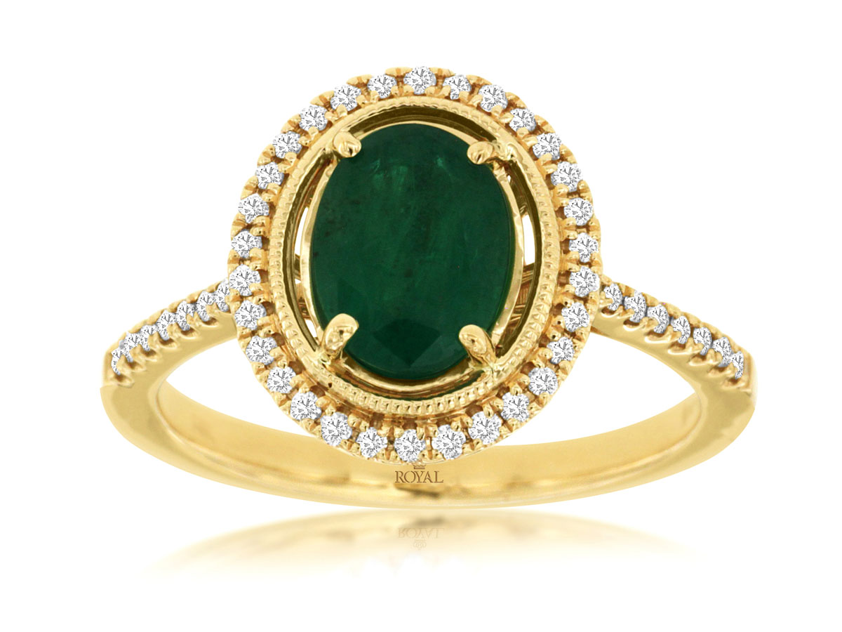 EMERALD & DIAMOND RING
