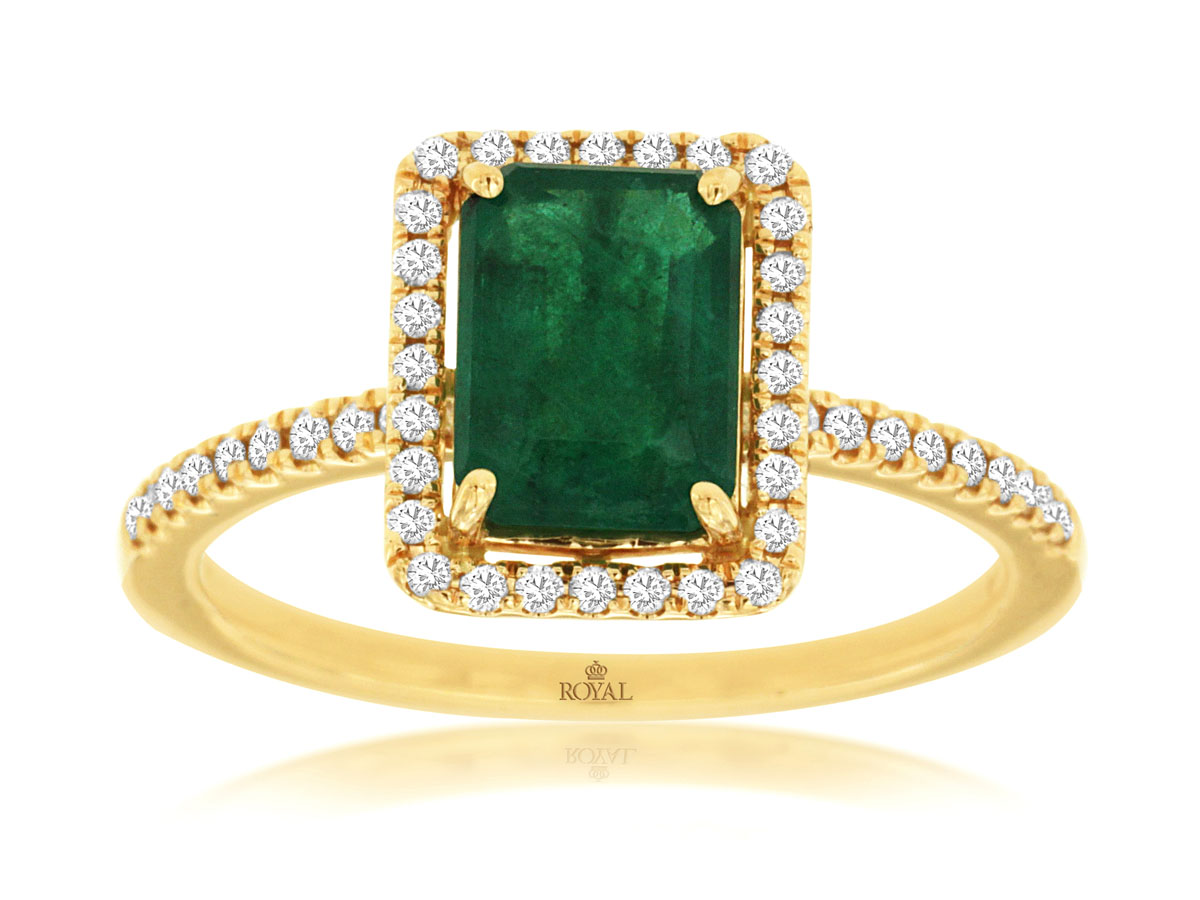 EMERALD & DIAMOND RING