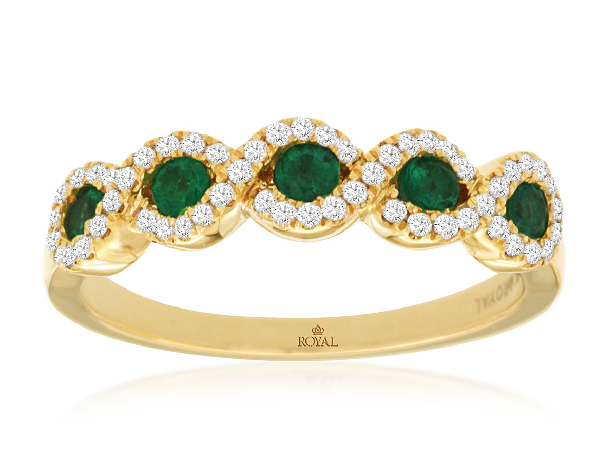 EMERALD & DIAMOND RING