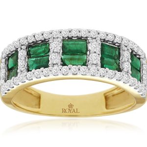 EMERALD & DIAMOND RING