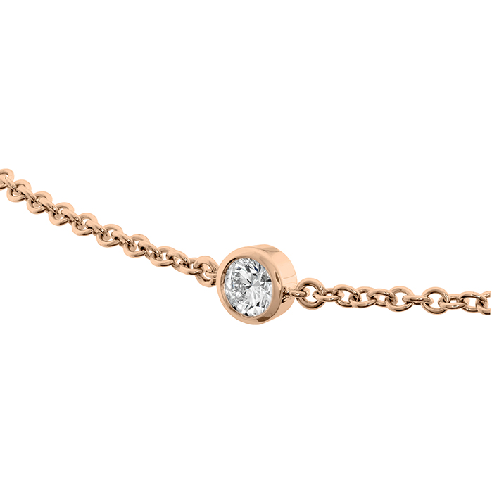 Cascade 1 Stone Diamond Bracelet .08-.10ctw approx.