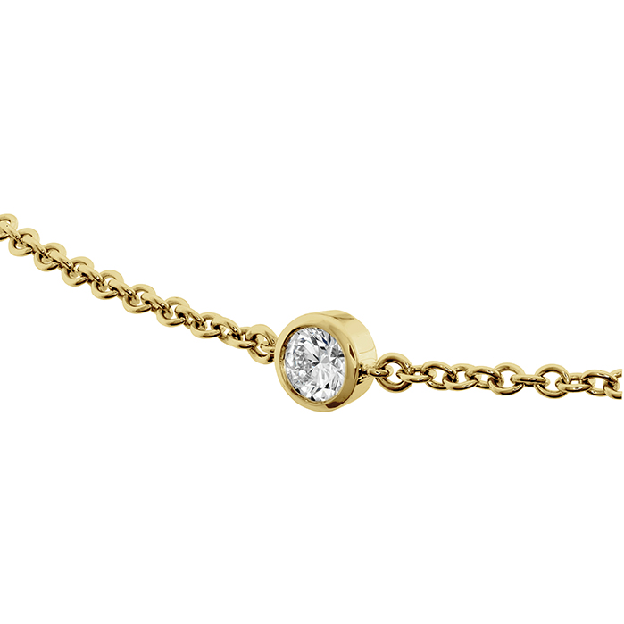 Cascade 1 Stone Diamond Bracelet .08-.10ctw approx.