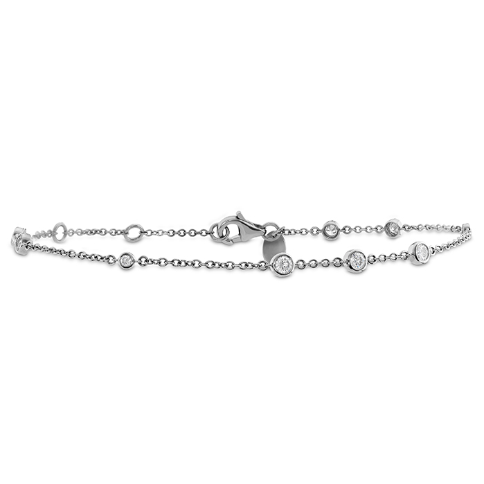 Cascade 9 Stone Diamond Bracelet .30-.35ctw approx.