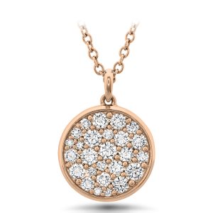 Luna Pave Medallion .45-.52ctw approx. 11mm