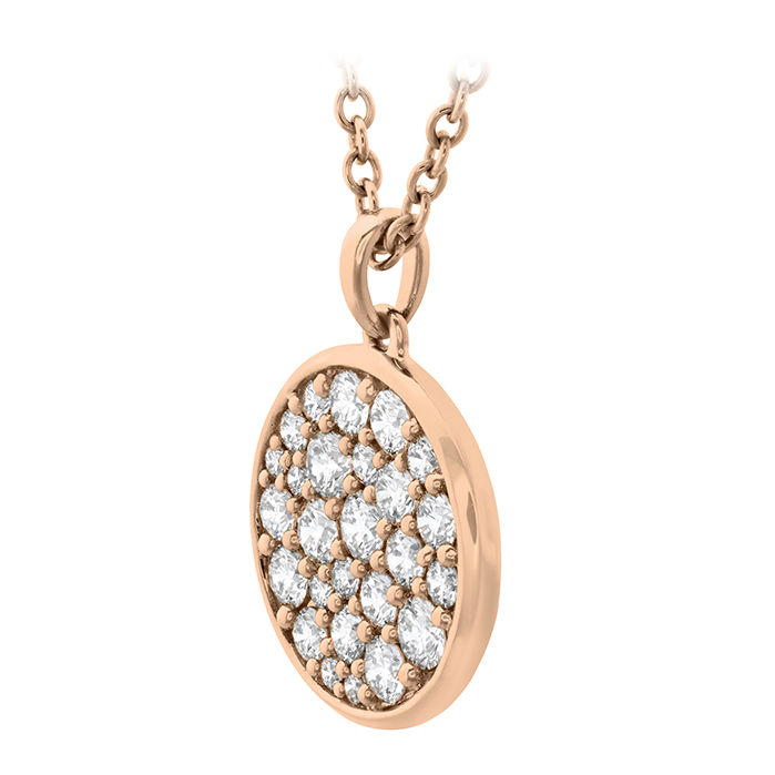 Luna Pave Medallion .45-.52ctw approx. 11mm