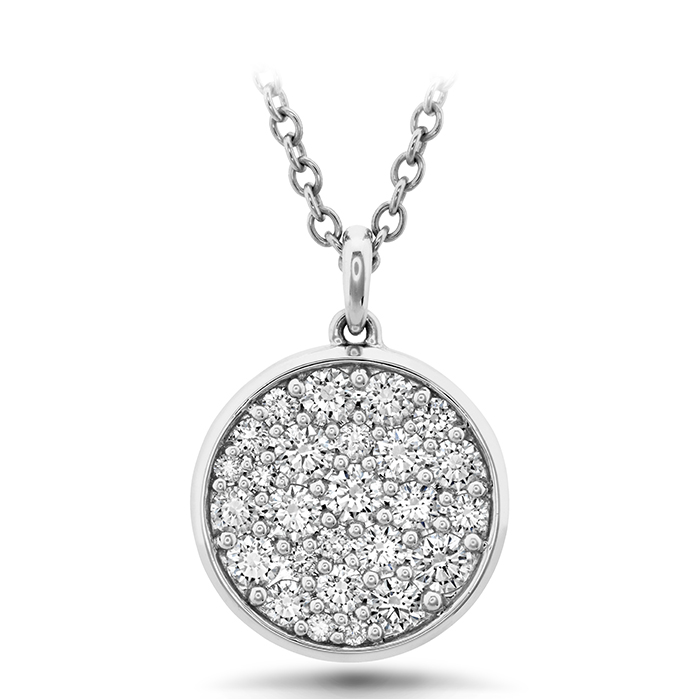 Luna Pave Medallion .45-.52ctw approx. 11mm