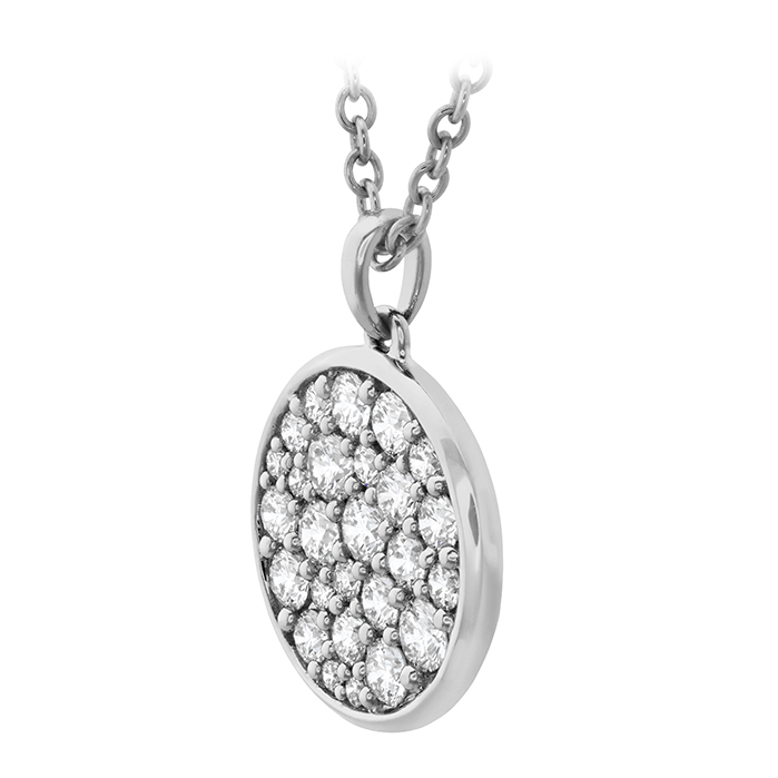 Luna Pave Medallion .45-.52ctw approx. 11mm