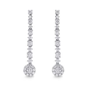 Diamond Line Classics Earrings, 1st Ser., Mdl 06