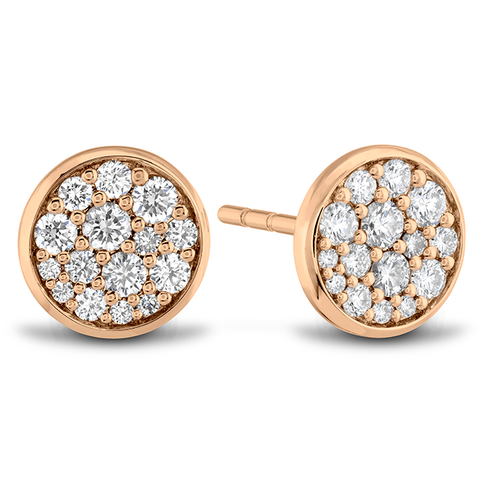 Luna Pave Earrings .34-.39ctw approx.