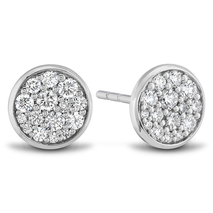 Luna Pave Earrings .34-.39ctw approx.