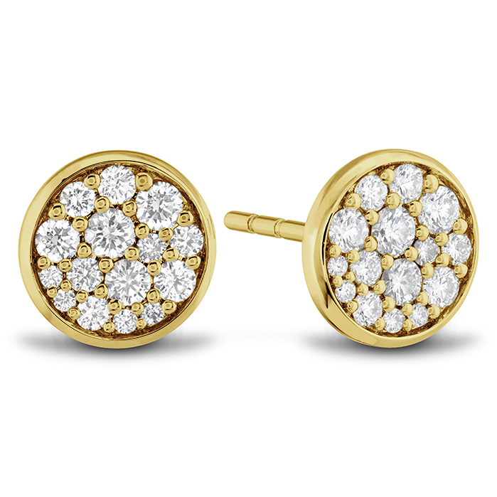 Luna Pave Earrings .34-.39ctw approx.