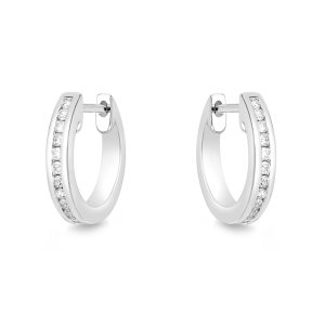 Channel Set Round Hoops