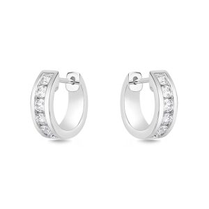 Channel Set Round Hoops