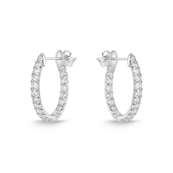 Odessa Round Hoops 2ctw approx.