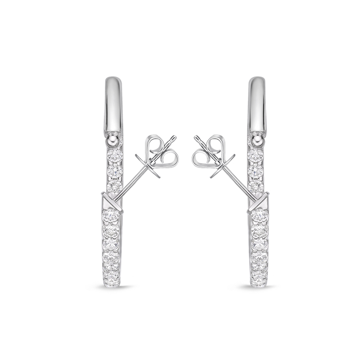 Odessa Round Hoops 4ctw approx.