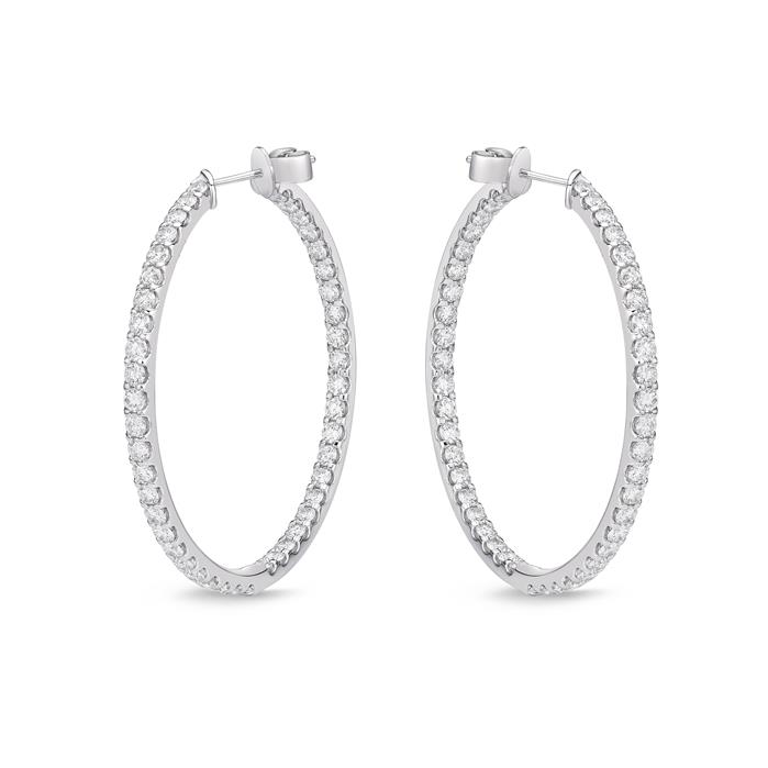 Odessa Round Hoops 5ctw approx.