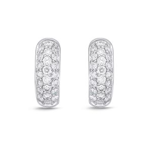 Pave Huggies .33ctw approx.