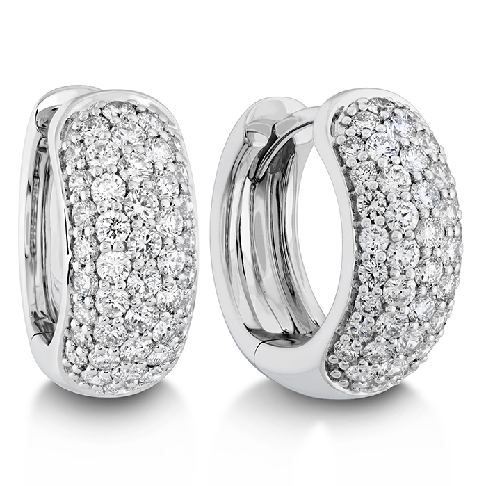 Pave Huggies .80ctw approx.
